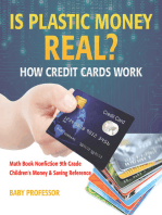 Is Plastic Money Real? How Credit Cards Work - Math Book Nonfiction 9th Grade | Children's Money & Saving Reference