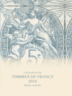 Catalogue de Timbres de France 2018
