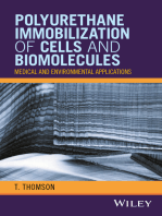 Polyurethane Immobilization of Cells and Biomolecules: Medical and Environmental Applications