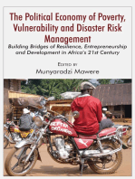 The Political Economy of Poverty, Vulnerability and Disaster Risk Management: Building Bridges of Resilience, Entrepreneurshi