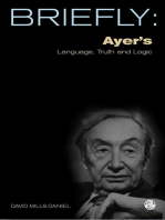 Briefly: Ayer's Language Truth and Logic