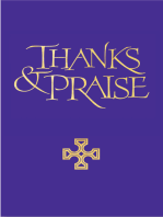 Thanks and Praise Words Edition: A supplement to the Church Hymnal