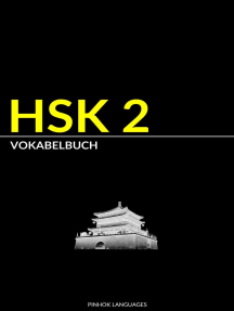 HSK 2 Vokabelbuch: Vokabel, Pinyin und Beispielsätze