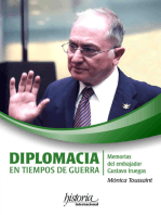 Diplomacia en tiempos de guerra: Memorias del embajador Gustavo Iruegas