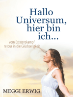 Hallo Universum, hier bin ich ...: Vom Existenzkampf retour in die Glückseligkeit