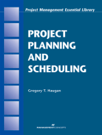 Project Planning and Scheduling