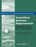 Unearthing Business Requirements: Elicitation Tools and Techniques