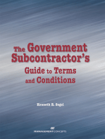 The Government Subcontractor's Guide to Terms and Conditions