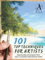 101 Top Techniques for Artists: Step-by-step art projects from over a hundred international artists