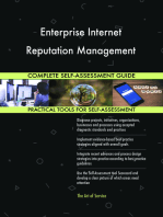Enterprise Internet Reputation Management Complete Self-Assessment Guide