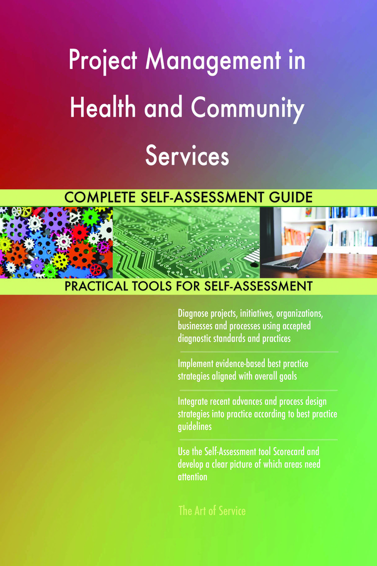 Project Management In Health And Community Services Complete Self