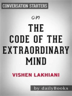 The Code of the Extraordinary Mind: by Vishen Lakhiani | Conversation Starters