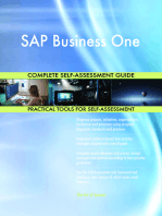 SAP Business One Complete Self-Assessment Guide