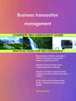 Business transaction management Complete Self-Assessment Guide