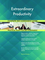 Extraordinary Productivity Complete Self-Assessment Guide