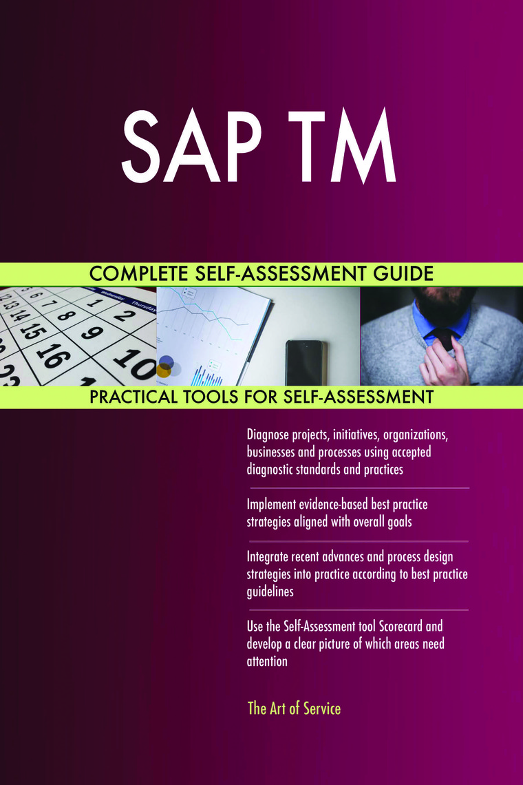 SAP TM Complete Self-Assessment Guide by Gerardus Blokdyk (Ebook ...