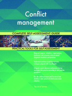 Conflict management Complete Self-Assessment Guide