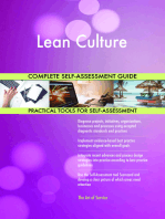 Lean Culture Complete Self-Assessment Guide