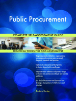 Public Procurement Complete Self-Assessment Guide