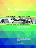Text Analytics Complete Self-Assessment Guide
