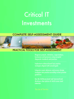 Critical IT Investments Complete Self-Assessment Guide