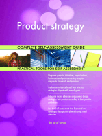 Product strategy Complete Self-Assessment Guide