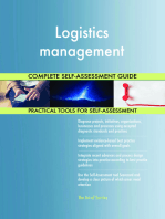 Logistics management Complete Self-Assessment Guide