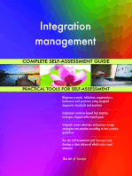 Integration management Complete Self-Assessment Guide