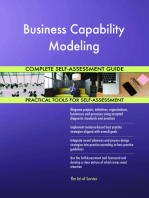 Business Capability Modeling Complete Self-Assessment Guide