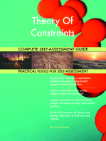 Theory Of Constraints Complete Self-Assessment Guide