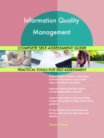 Information Quality Management Complete Self-Assessment Guide