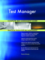 Test Manager Complete Self-Assessment Guide