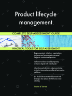 Product lifecycle management Complete Self-Assessment Guide
