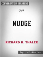 Nudge: A Novel by Richard H. Thaler & Cass R. Sunstein | Conversation Starters