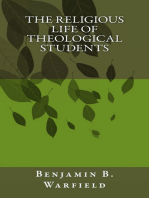 The Religious Life of Theological Students