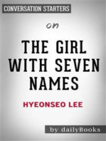 Summary of The Girl with Seven Names: by Lee Hyeon Seo | Conversation Starters