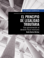 El principio de legalidad tributaria: Una aproximación al derecho fiscal mexicano