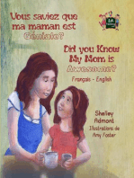 Vous saviez que ma maman est genial? Did you know my mom is awesome? (French English Bilingual Children's Book): French English Bilingual Collection