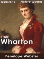 Webster's Edith Wharton Picture Quotes