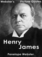 Webster's Henry James Picture Quotes