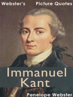 Webster's Immanuel Kant Picture Quotes