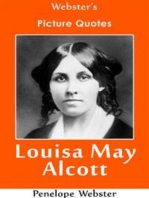 Webster's Louisa May Alcott Picture Quotes