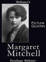 Webster's Margaret Mitchell Picture Quotes
