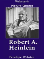 Webster's Robert A. Heinlein Picture Quotes