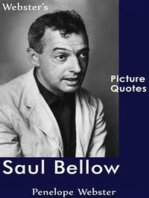 Webster's Saul Bellow Picture Quotes