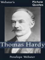 Webster's Thomas Hardy Picture Quotes