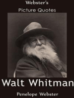 Webster's Walt Whitman Picture Quotes