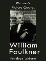 Webster's William Faulkner Picture Quotes