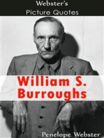 Webster's William S. Burroughs Picture Quotes