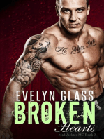 Broken Hearts: A Bad Boy Motorcycle Club Romance: Mad Jackals MC, #3